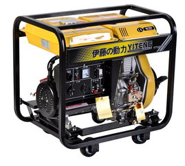 YT6800E便攜式柴油發電機組 微電機及其他電機制造的關鍵動力源